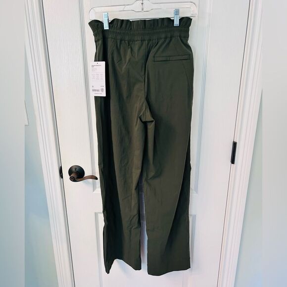 NWT Athleta Trekkie Parachute Olive Green Pants! - Picture 8 of 8